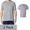 Gildan Unisex Softstyle Lightweight Crewneck T-Shirt Set for Heat Transfer, Heather Grey Short Sleeve